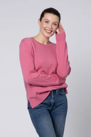 Alex Cashmere Blend Jumper (Pink)