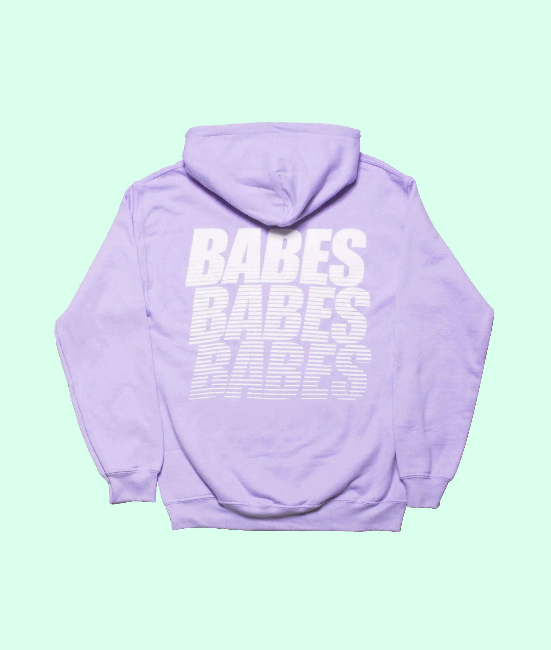 BABES LAVENDER HOODIE