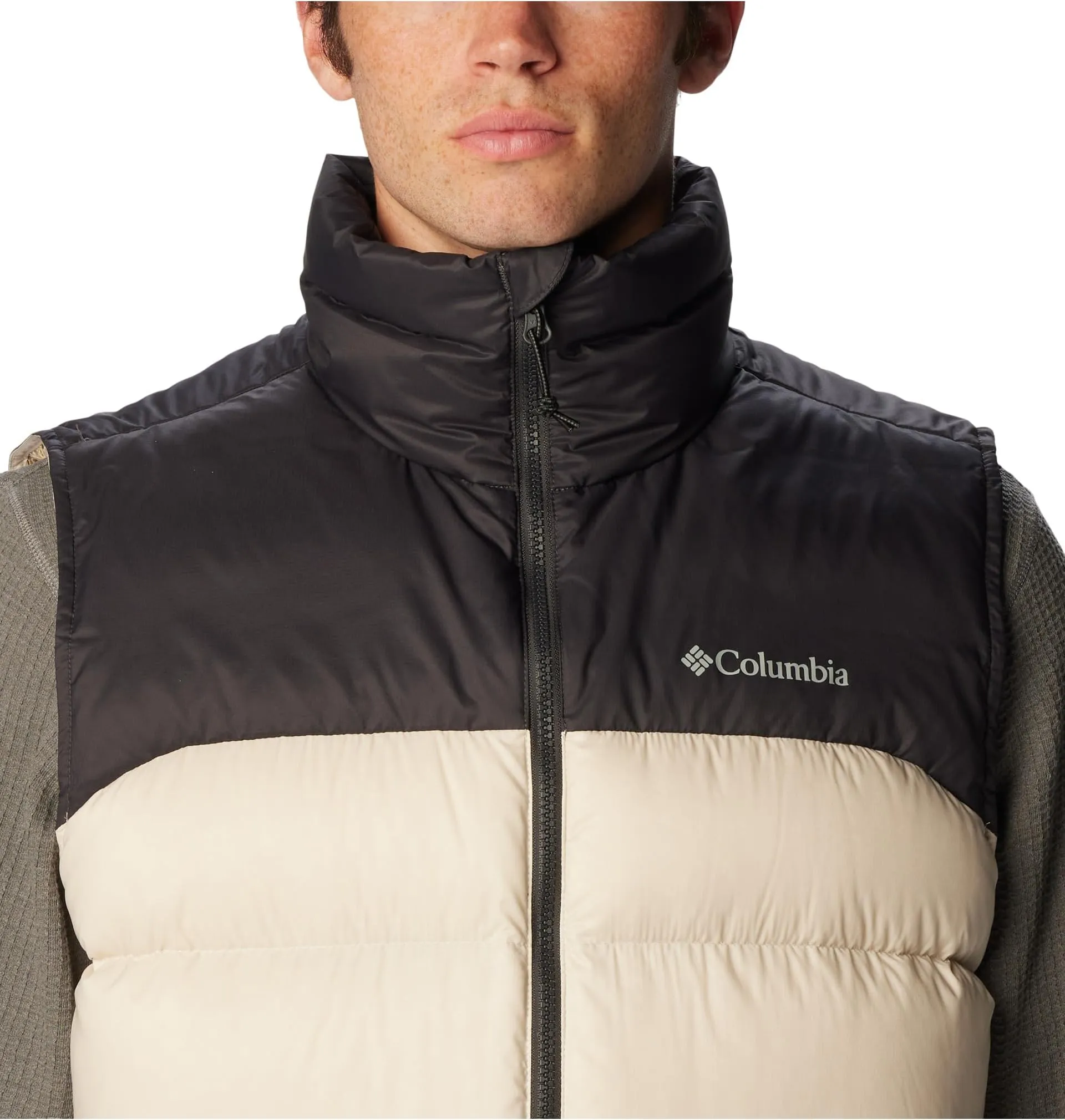 Bulo Point II Columbia Down Vest, Dark Stone/Shark