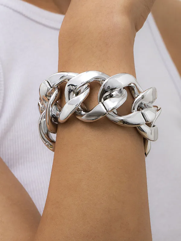 Chicmy-Punk Chains Hollow Bracelet Accessories