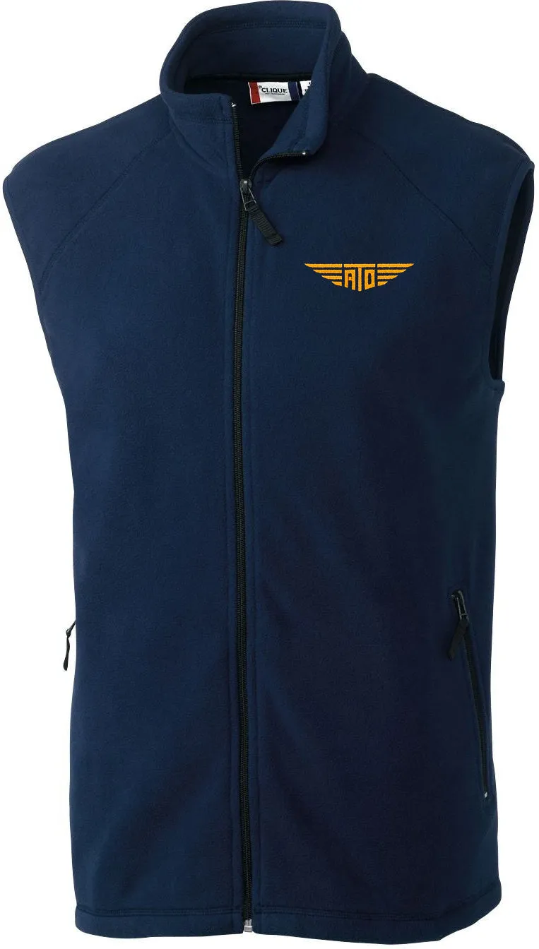 Clique Summit Full Zip Microfleece Vest