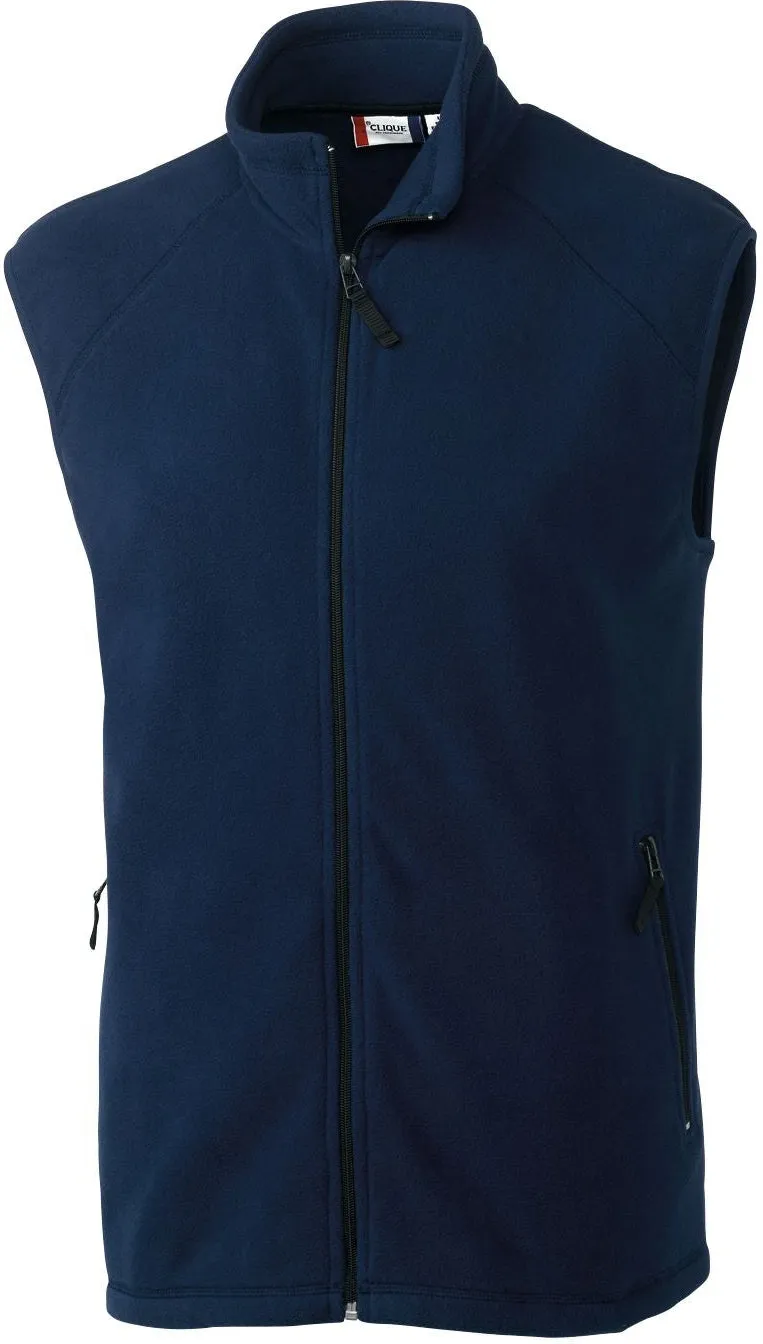 Clique Summit Full Zip Microfleece Vest