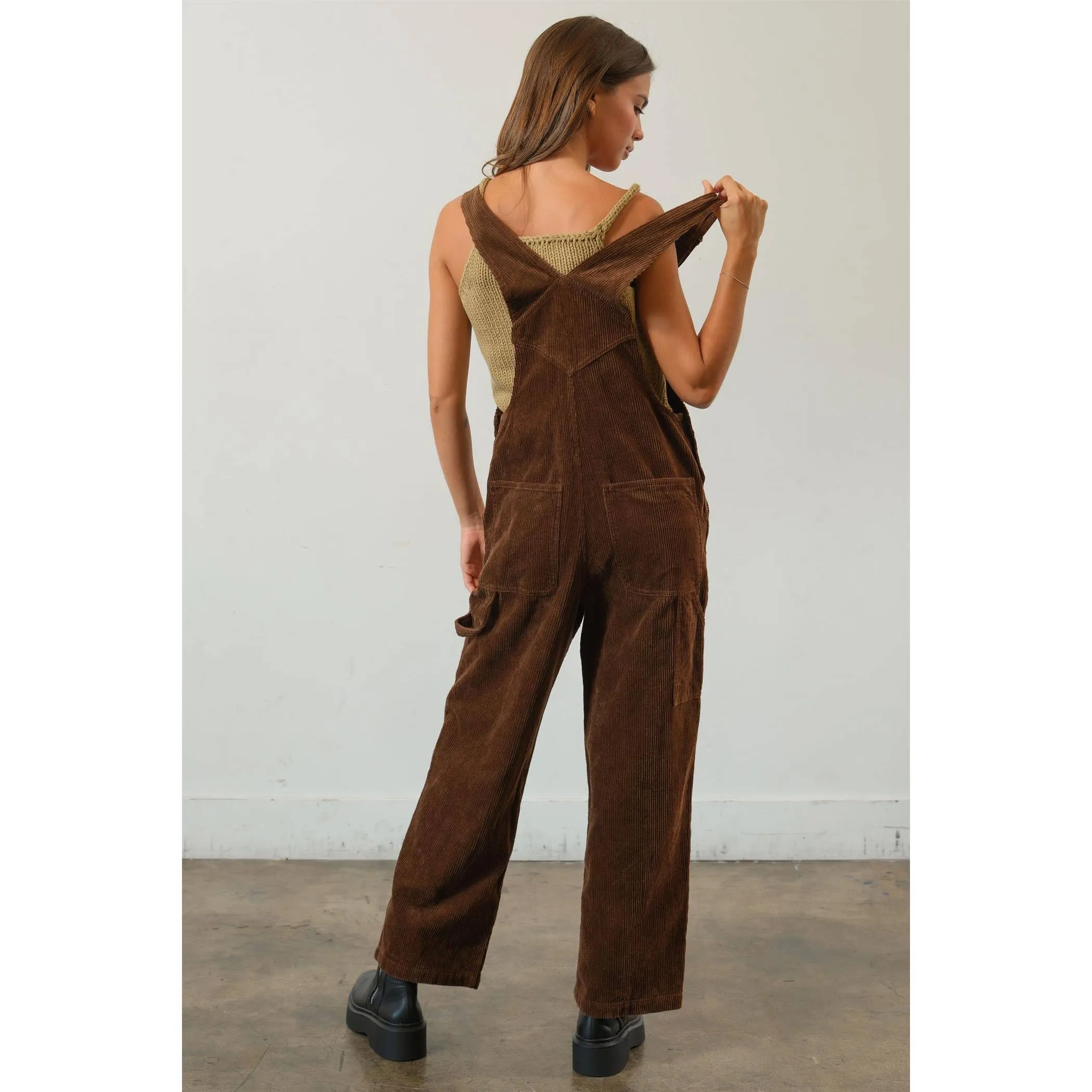 Cord Overalls