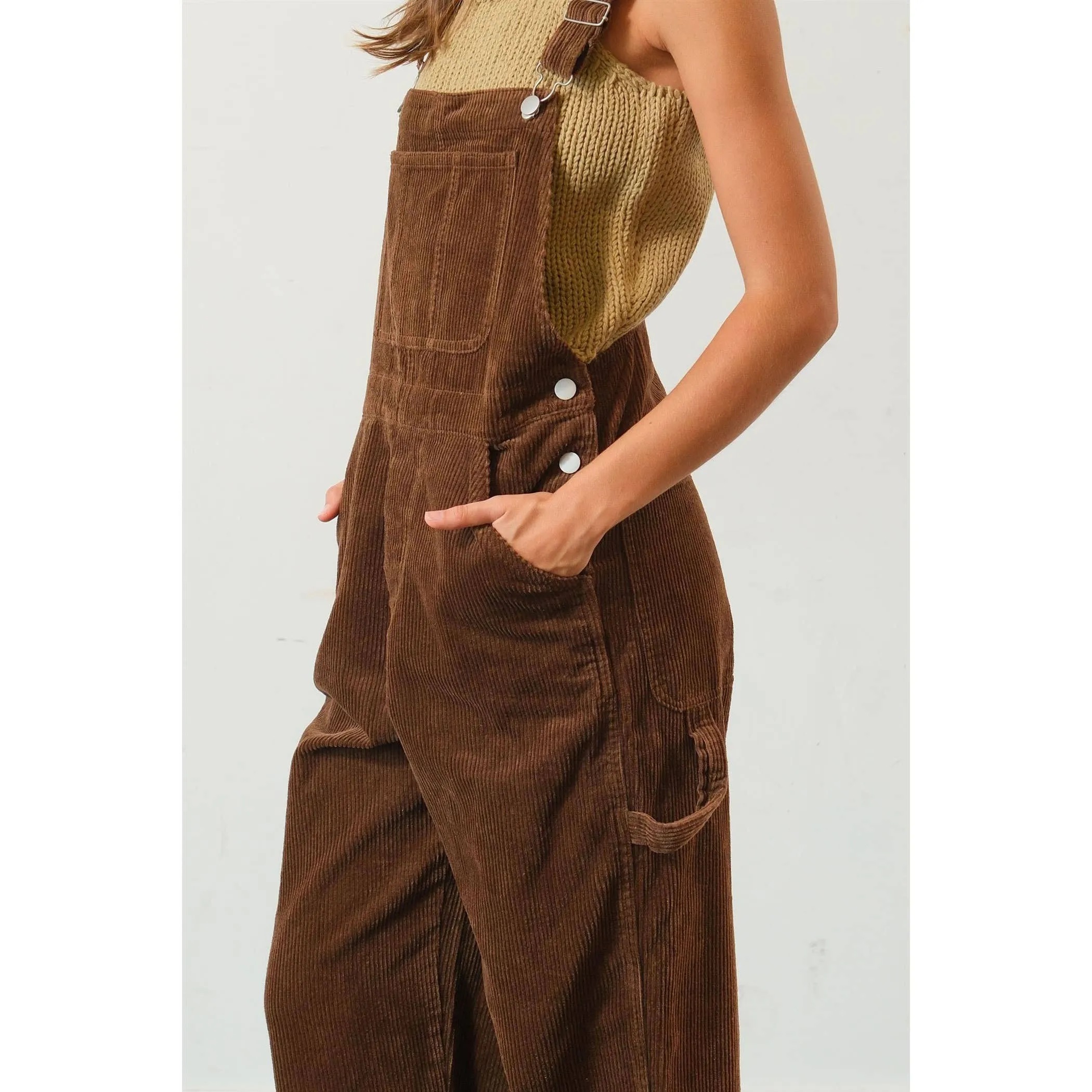 Cord Overalls