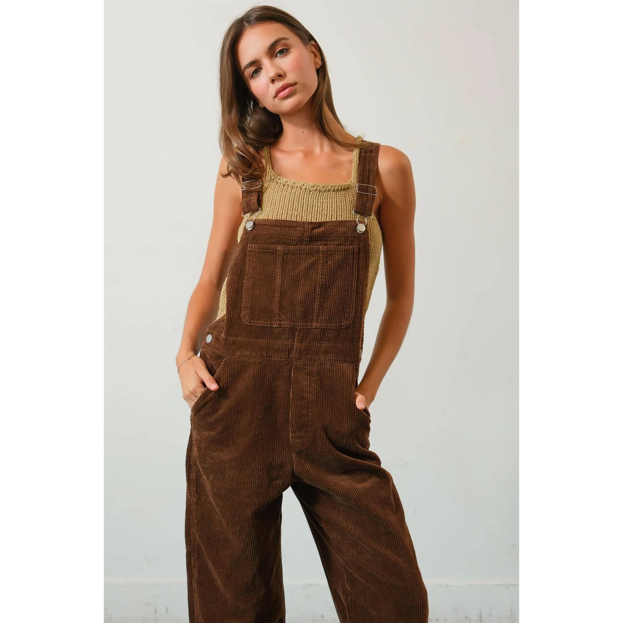 Cord Overalls