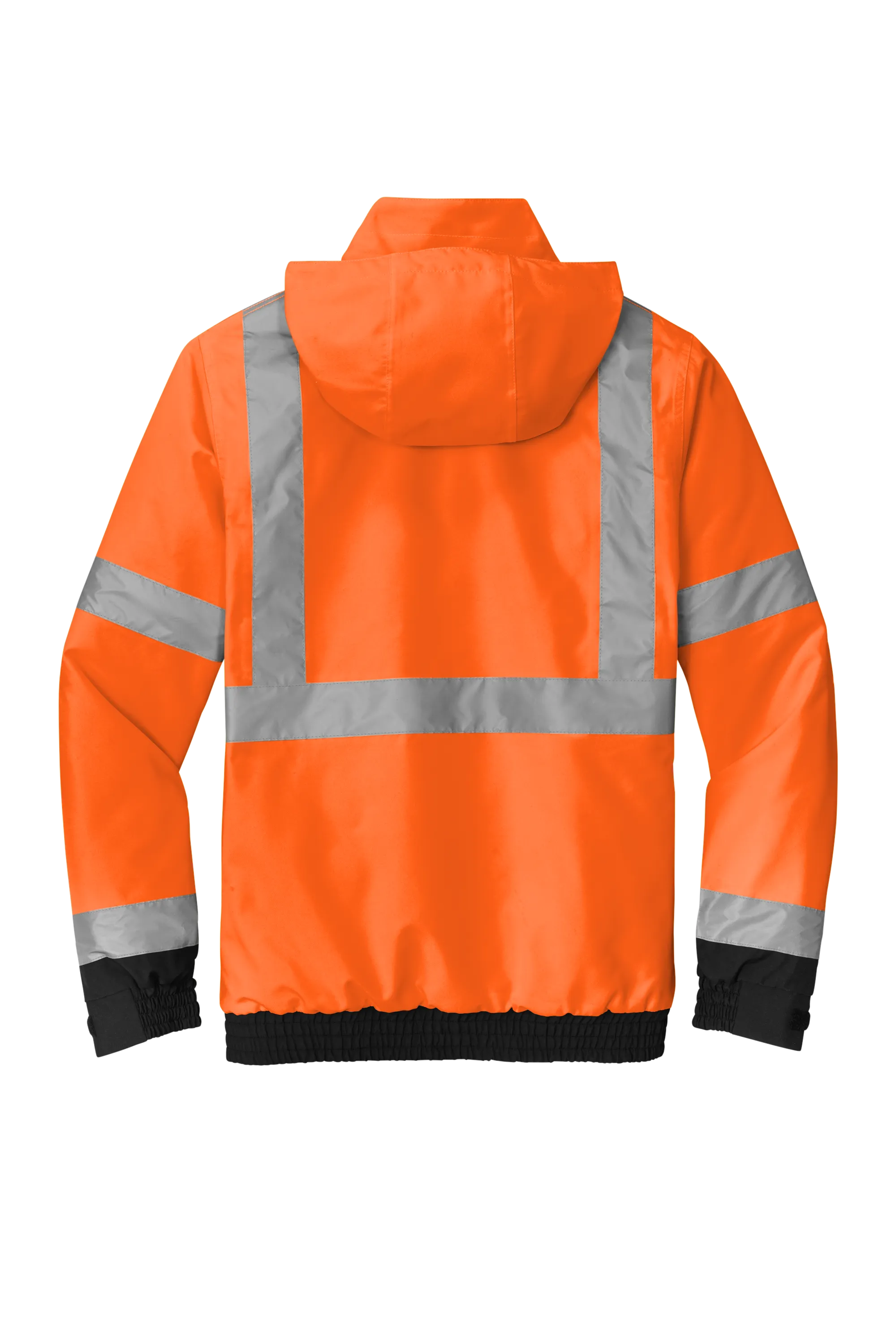 CornerStone® ANSI 107 Class 3 Economy Waterproof Insulated Bomber Jacket - Safety Orange