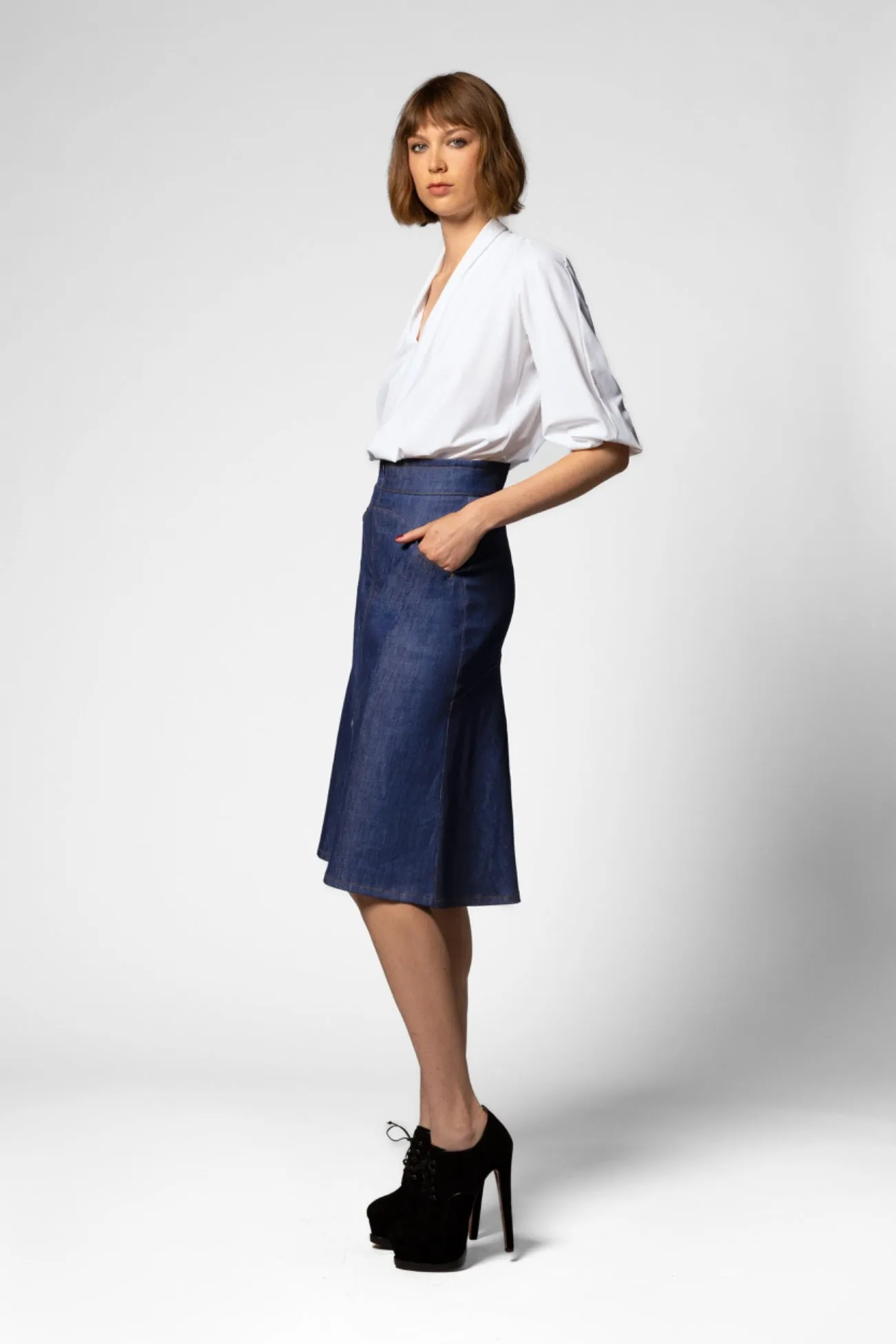 Cosette Skirt - Denim 24