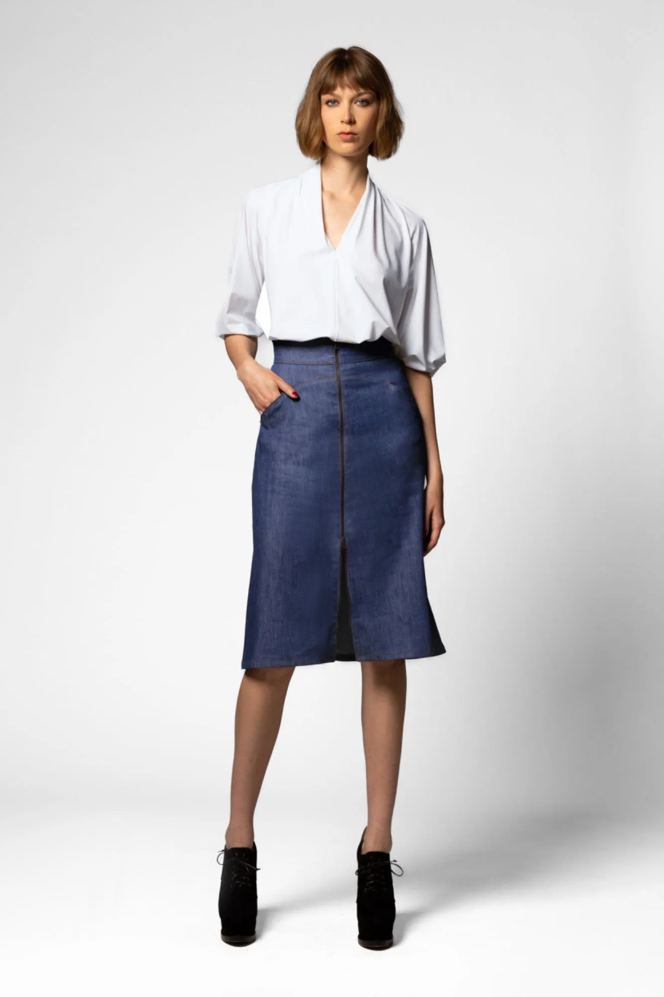 Cosette Skirt - Denim 24