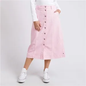 Elm x Janey Forbes Florence Button Thru Skirt