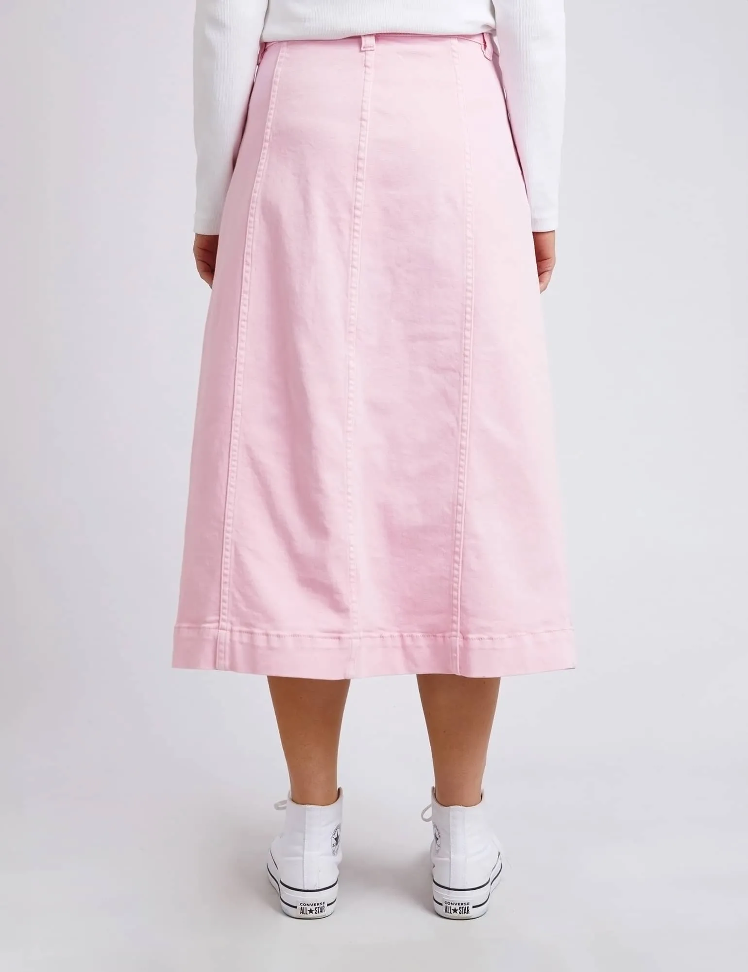 Elm x Janey Forbes Florence Button Thru Skirt