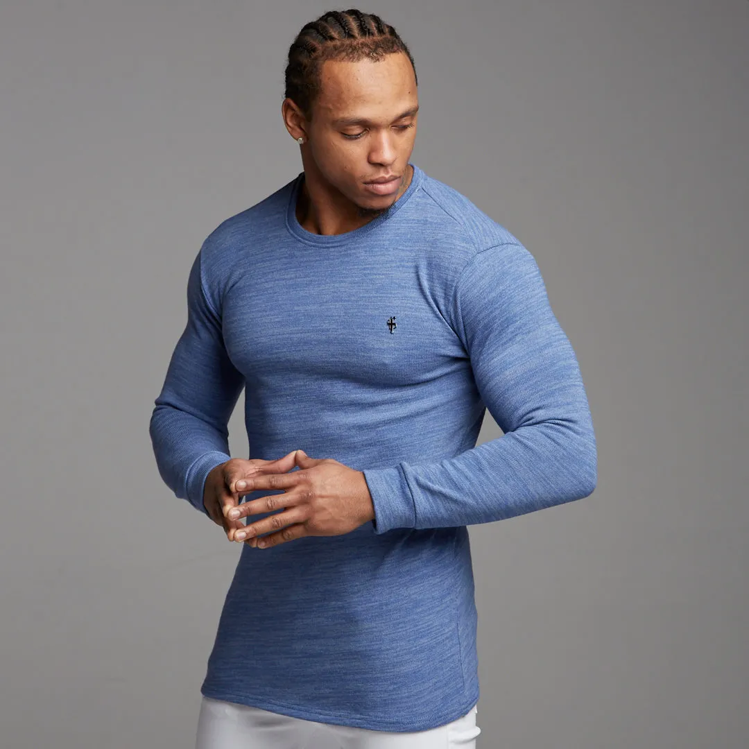 Father Sons Classic Blue Super Slim Sweater - FSH222