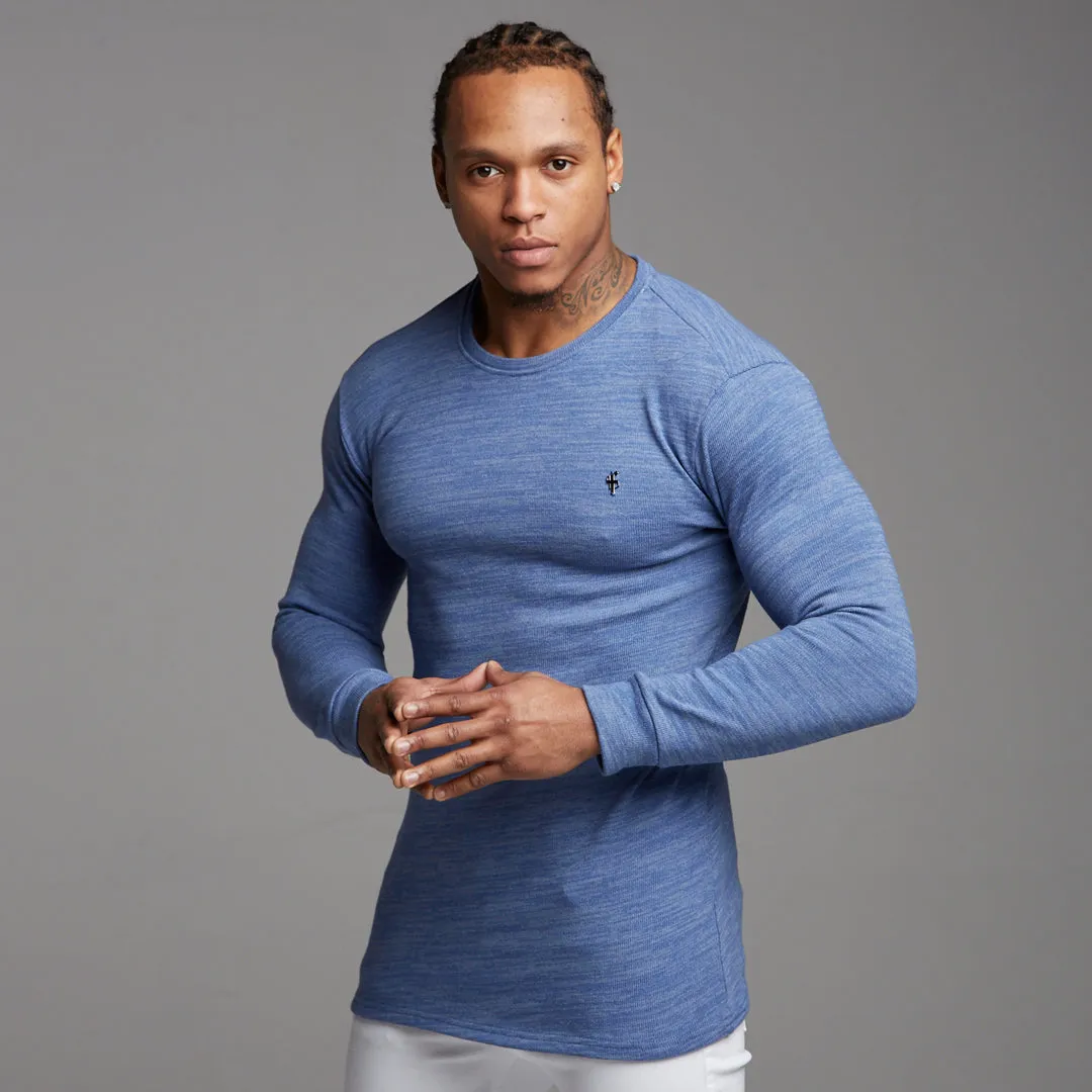 Father Sons Classic Blue Super Slim Sweater - FSH222