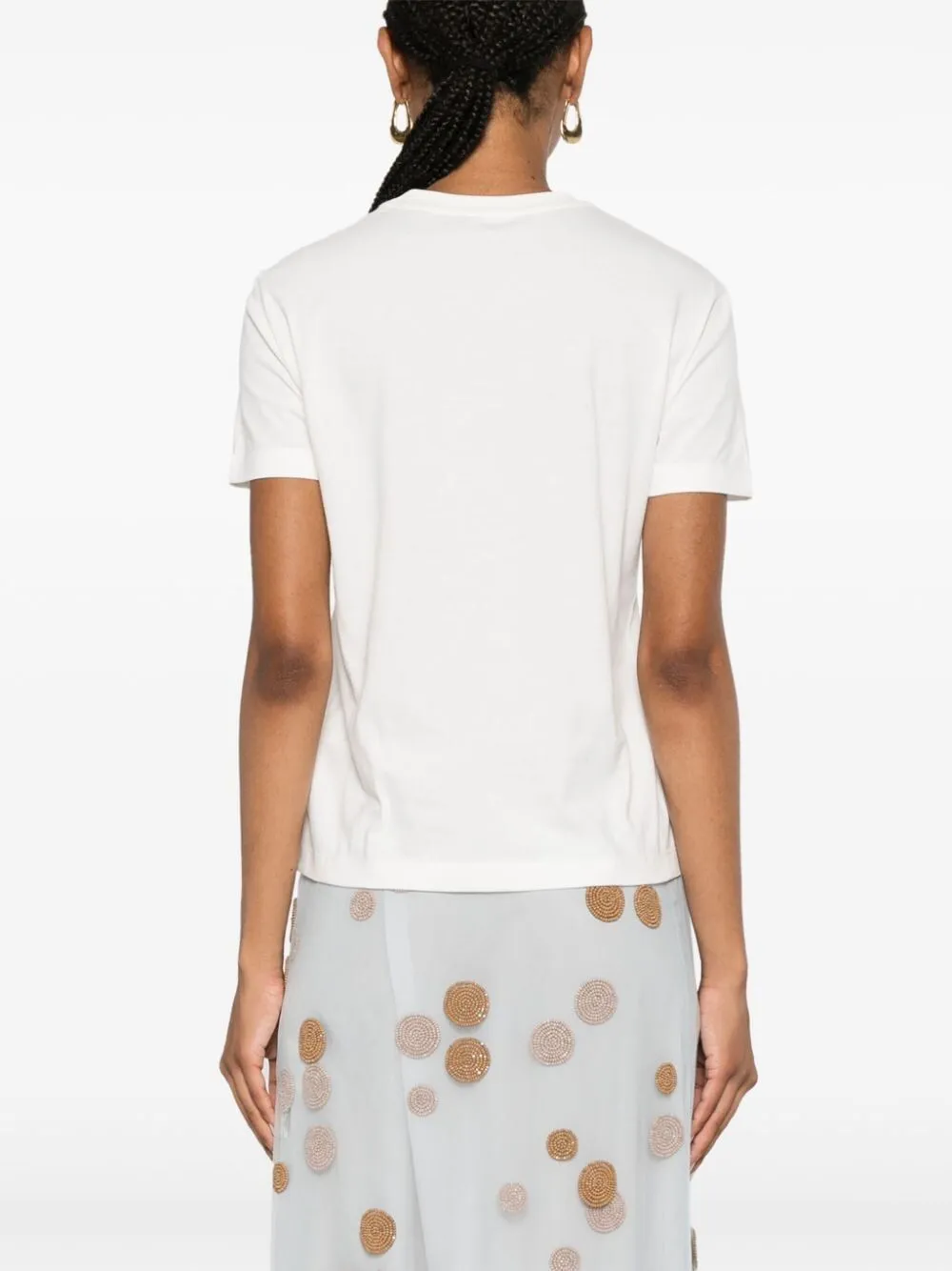 FENDI Iconic FF Motif T-Shirt for Women - Discover Effortless Chic