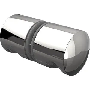 Full Round Knob - Chrome