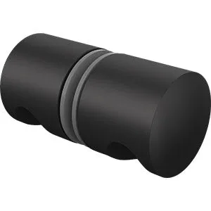 Full Round Knob - Matt Black