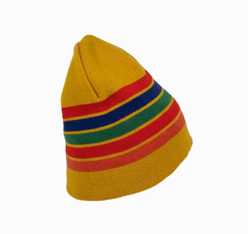 Golden Nordic Racer Beanie