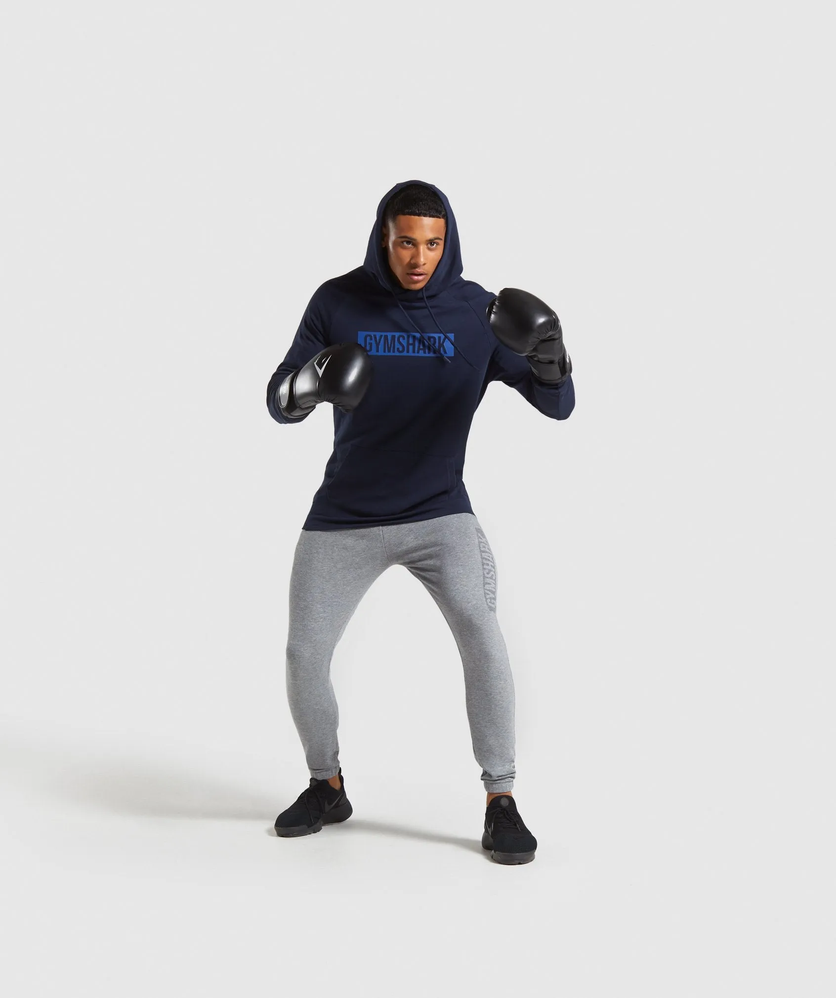 Gymshark Block Hoodie - Dark Blue