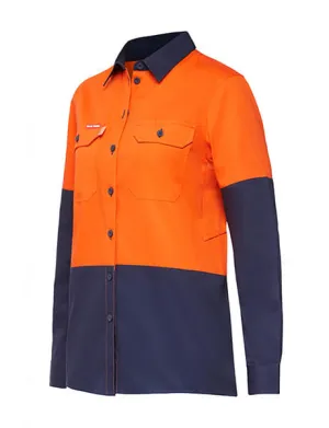 Hard Yakka Koolgear WM Ventilated LS Hi vis Shirt (Y08225)