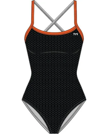 Kent Place School _TYR Girls Hexa Trinityfit Swimsuit