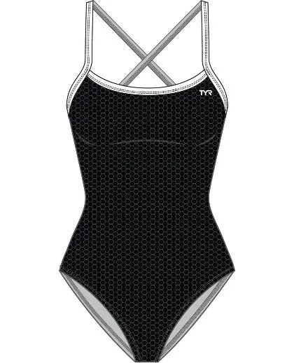 Kent Place School _TYR Girls Hexa Trinityfit Swimsuit