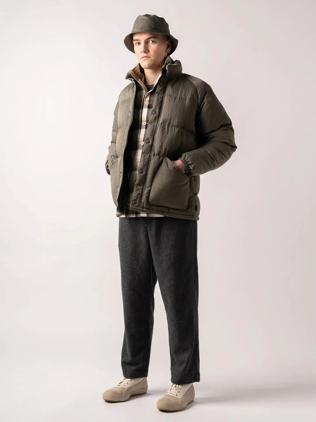 KESTIN Pathhead Puffa in Sage Green