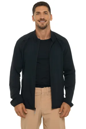 Men's Arcadian Packable Sunblock Jacket  |  Black