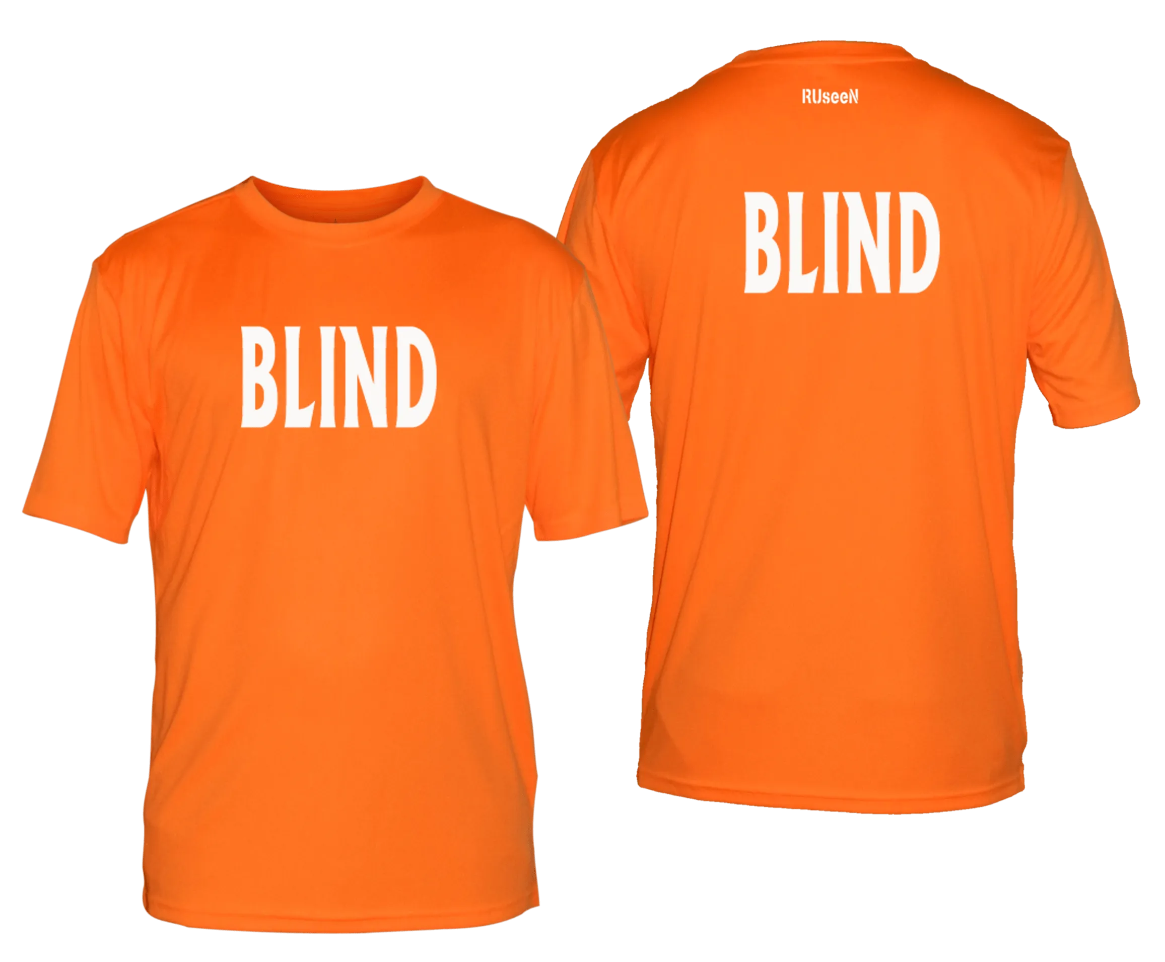 Men's BLIND Short Sleeve Shirt - Reflective or Black Text