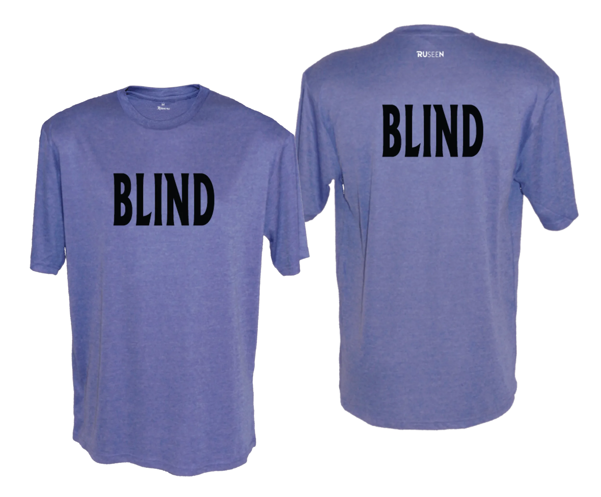 Men's BLIND Short Sleeve Shirt - Reflective or Black Text