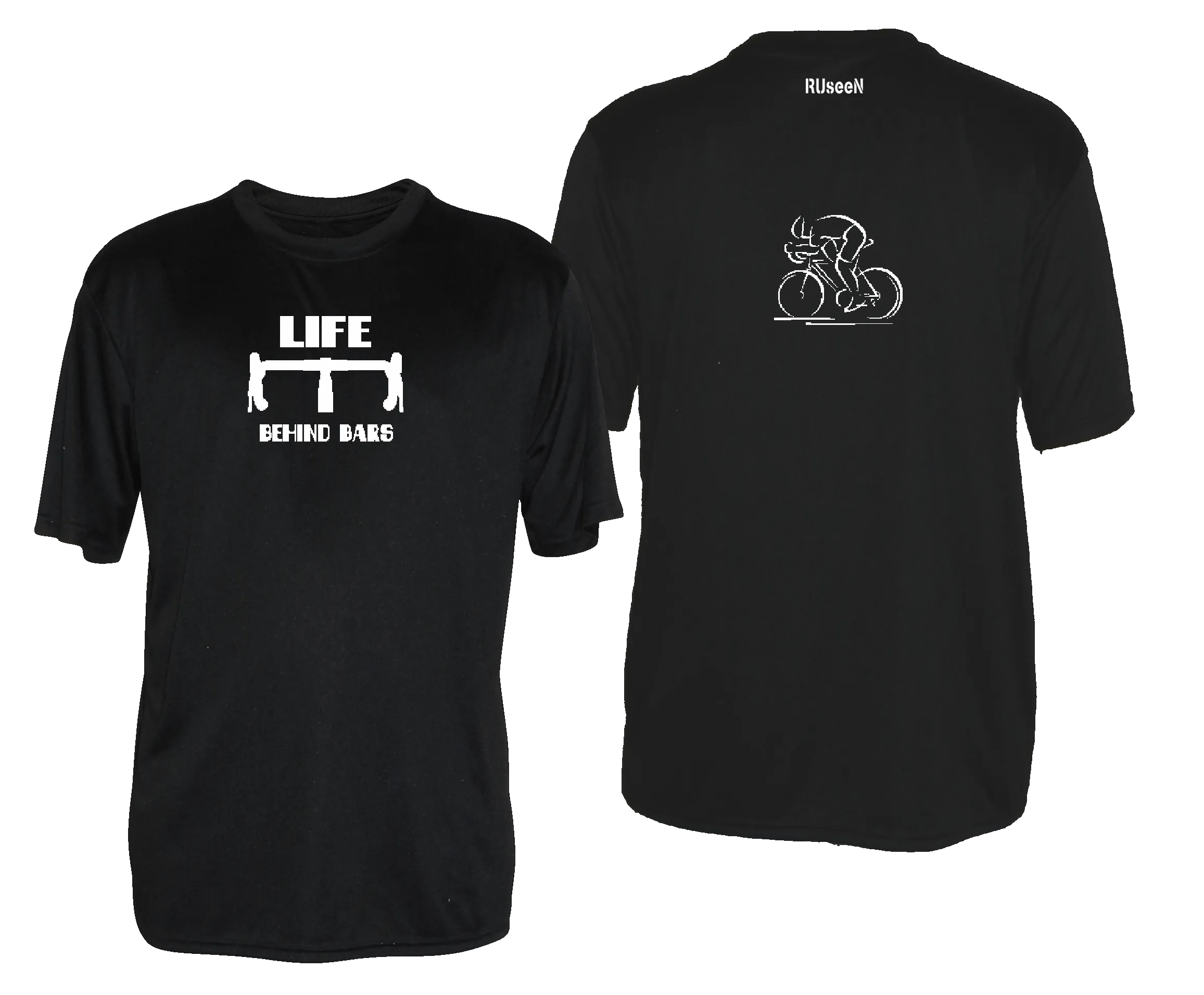 Men's Reflective Short Sleeve Shirt - Life Behind Bars