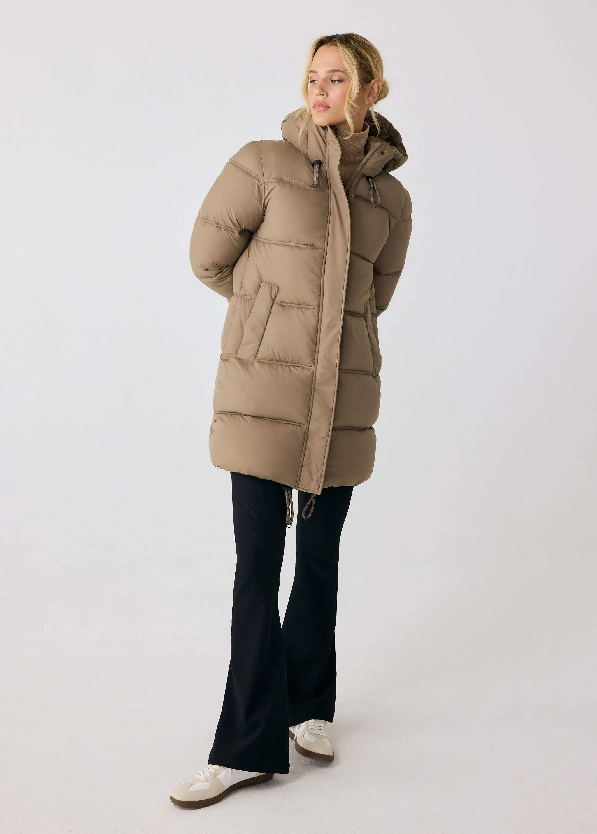 Modern Puffer Synth Down Jacket