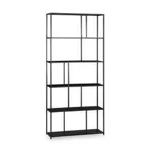 Pablo Shelving Unit Tall - Black