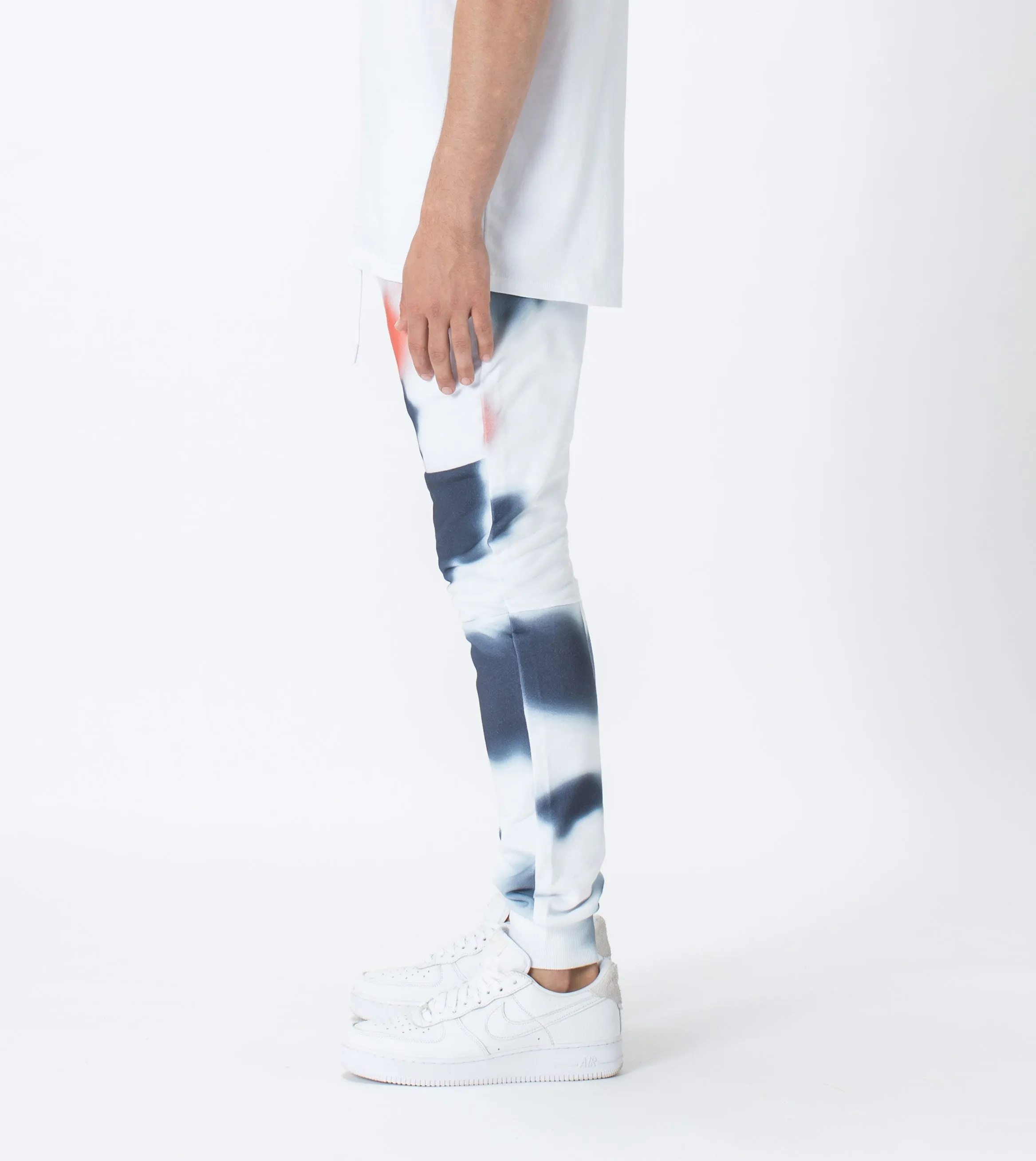 Patch Sureshot Fleece Jogger White/Multi