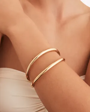 PORTER BRACLET 2 PACK - GOLD PLATED 18K