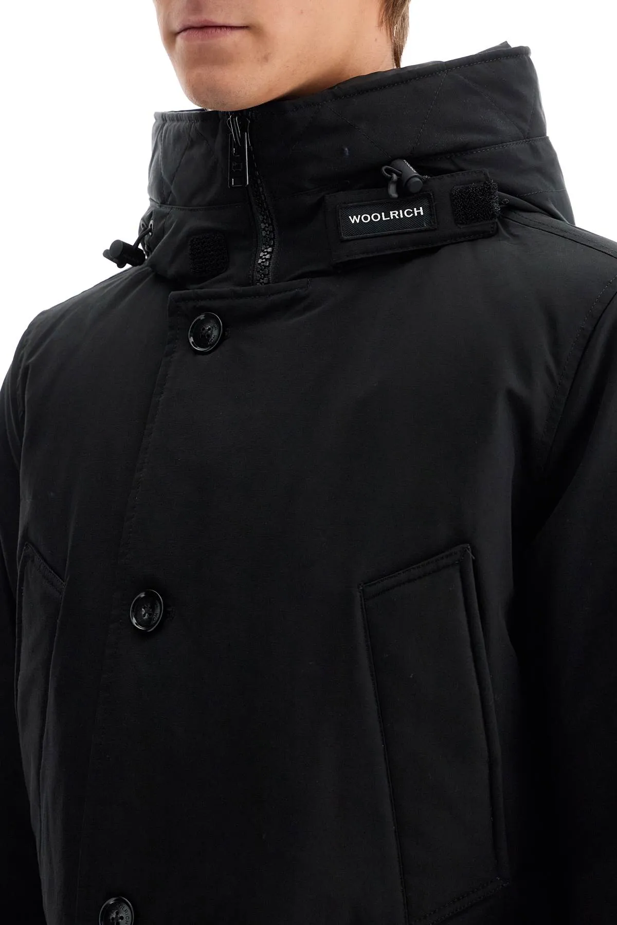 "arctic parka anorak CFWOOU0771 MRUT0001 BLACK