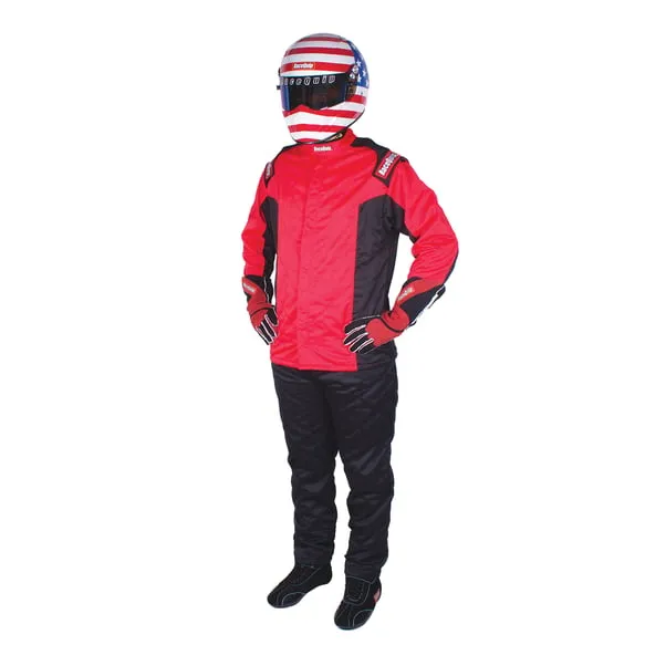 RaceQuip Nomex Multi Layer Fire Suit Jacket - Red - 2XL - 91619179