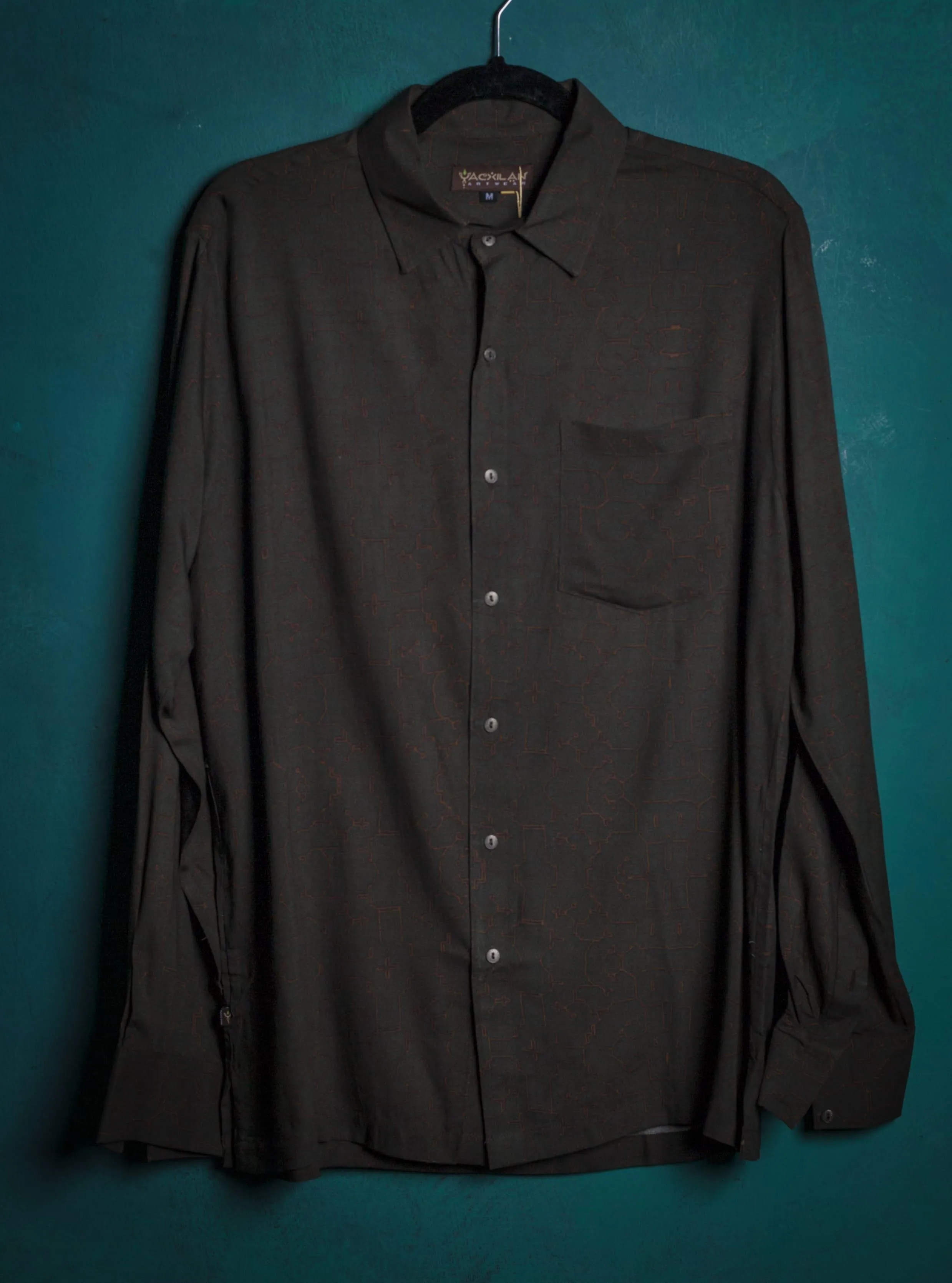 Shirt Men Fullsleeves / Viscose - SHIPIBO