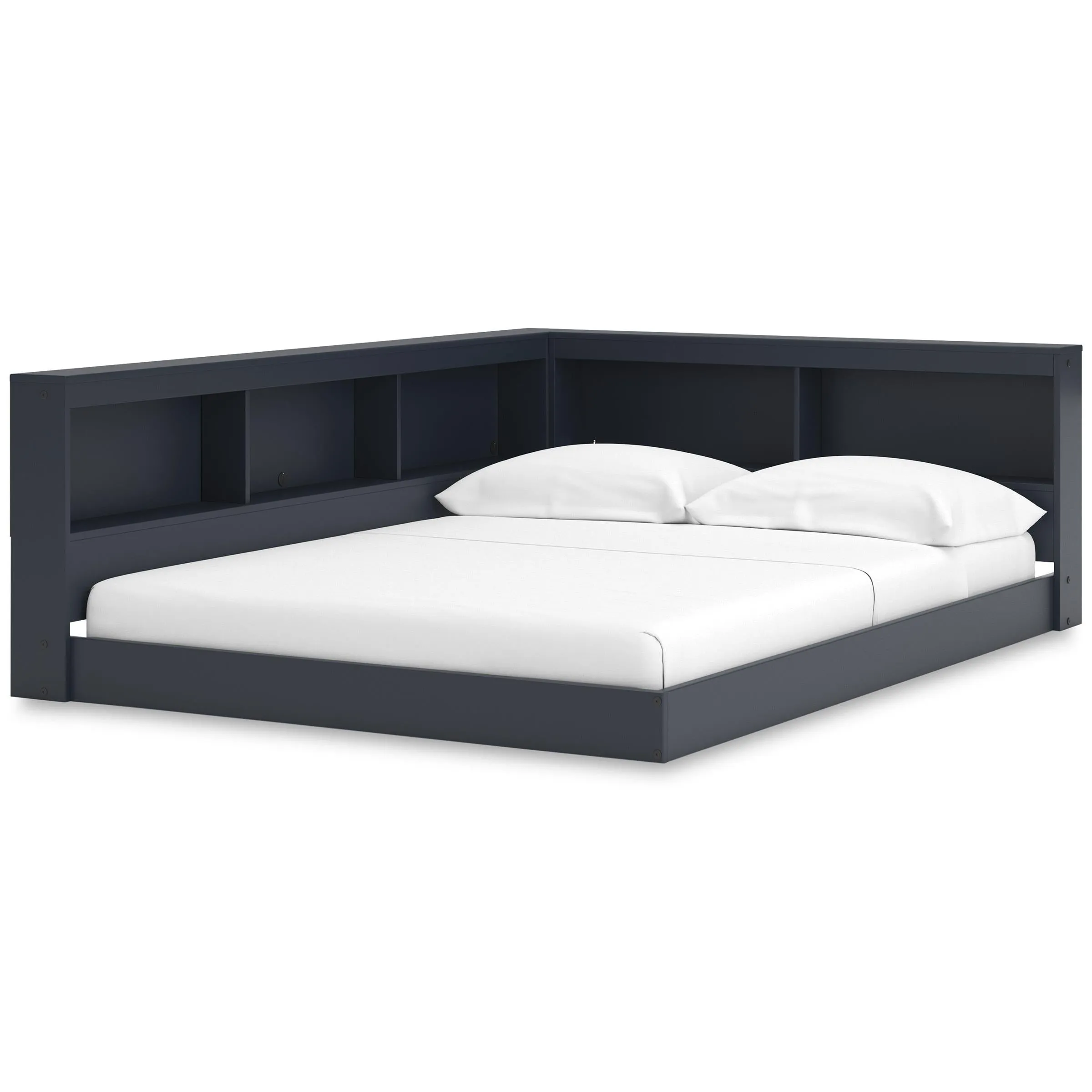 Signature Design by Ashley Simmenfort Full Bookcase Bed with Storage EB1528-165/EB1528-182