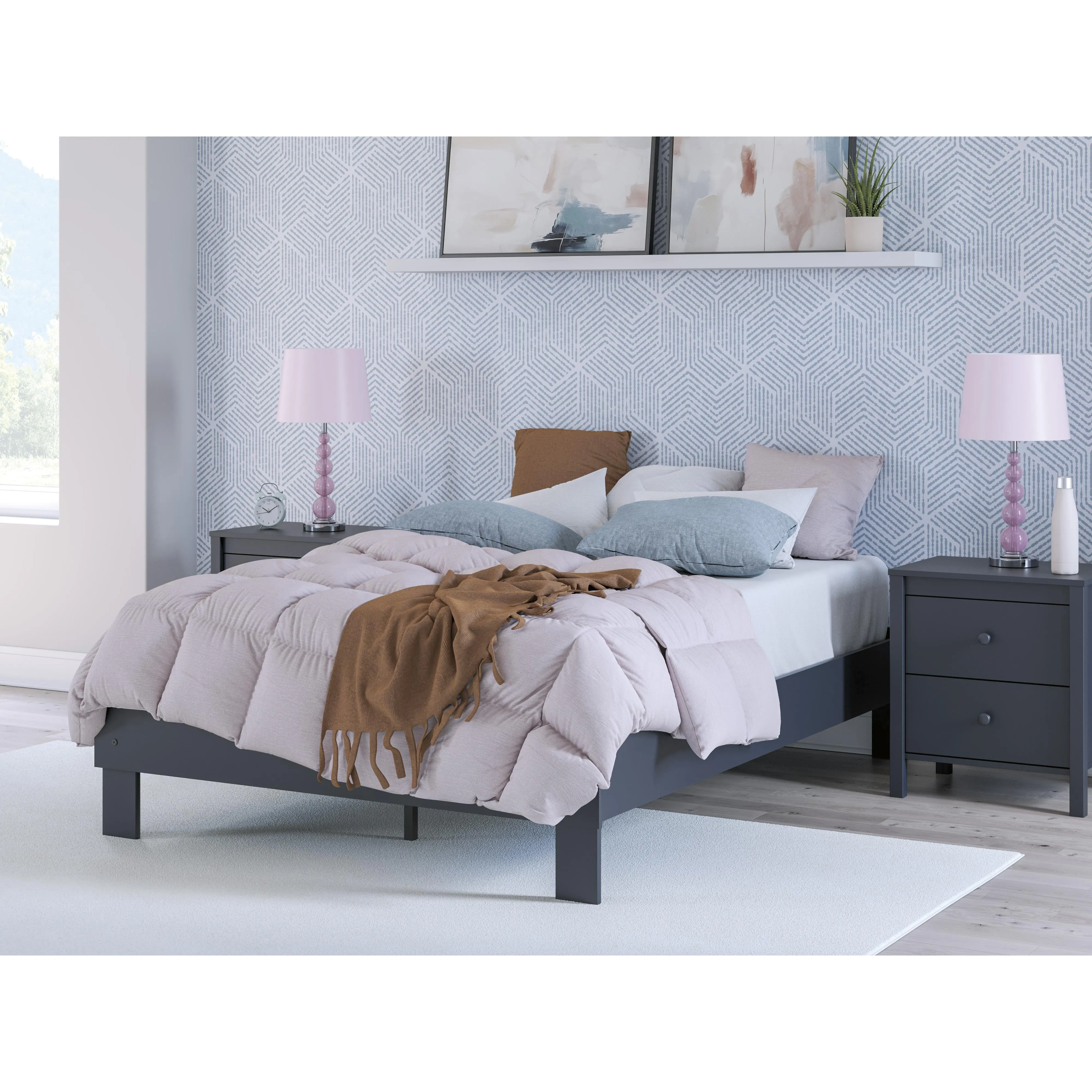 Signature Design by Ashley Simmenfort Full Platform Bed EB1528-112