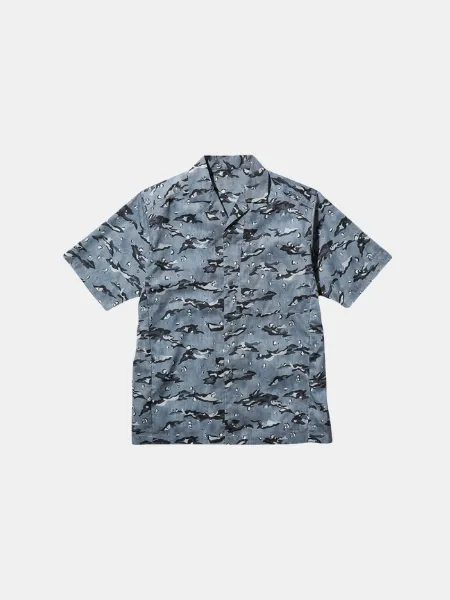 SNOW PEAK PRINTED BREATHABLE QUICK DRY SHIRT