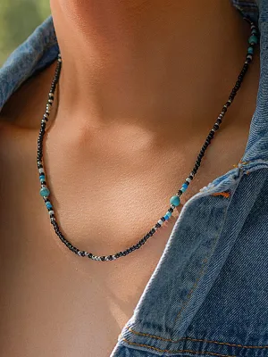 Stylish Mixed Beaded Necklace