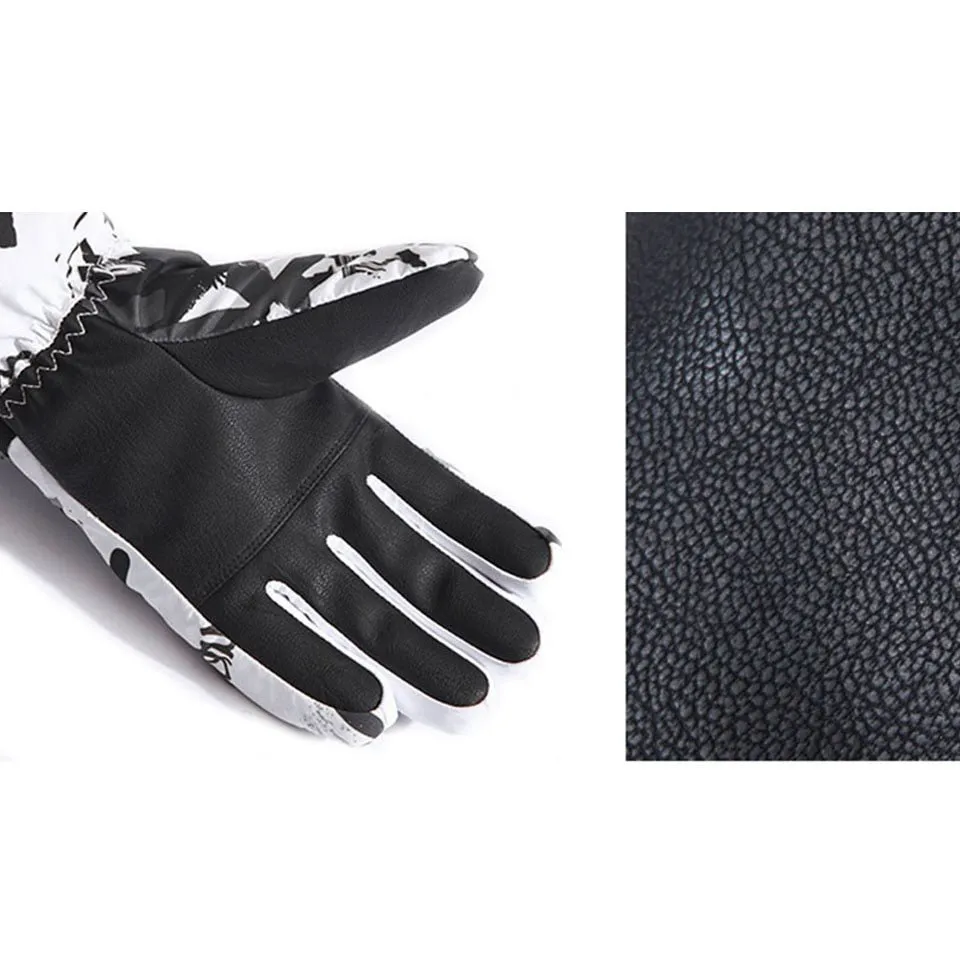 Stylish Moisture-wicking Ski Gloves