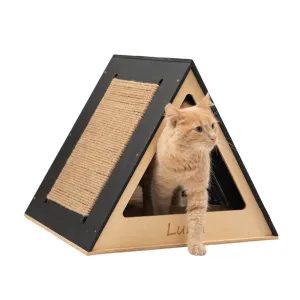 Stylish Wooden Cat Houses - Black