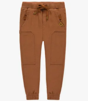 The Penny Linen Pants - Rust - KIDS