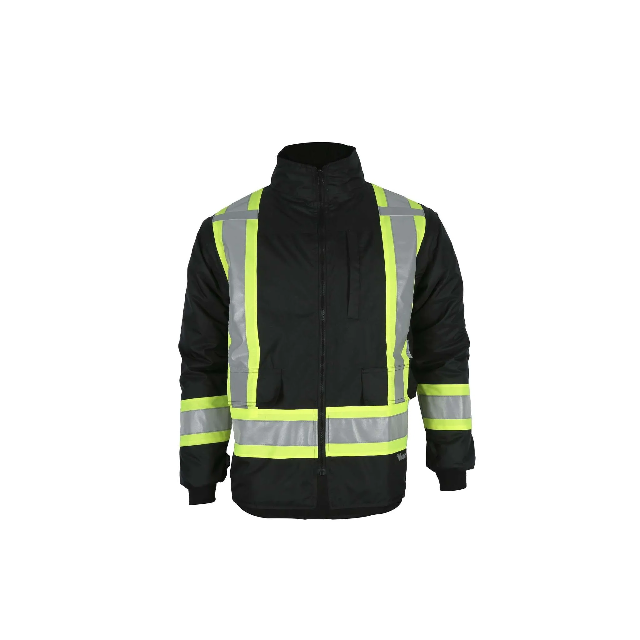 Viking Handyman® 6328J 7-in-1 Waterproof Jacket - CSA Z96-15 Class 2/3, Hi-Vis Reversible Vest, Heavy-Duty -30°C Protection | Sizes S-4XL