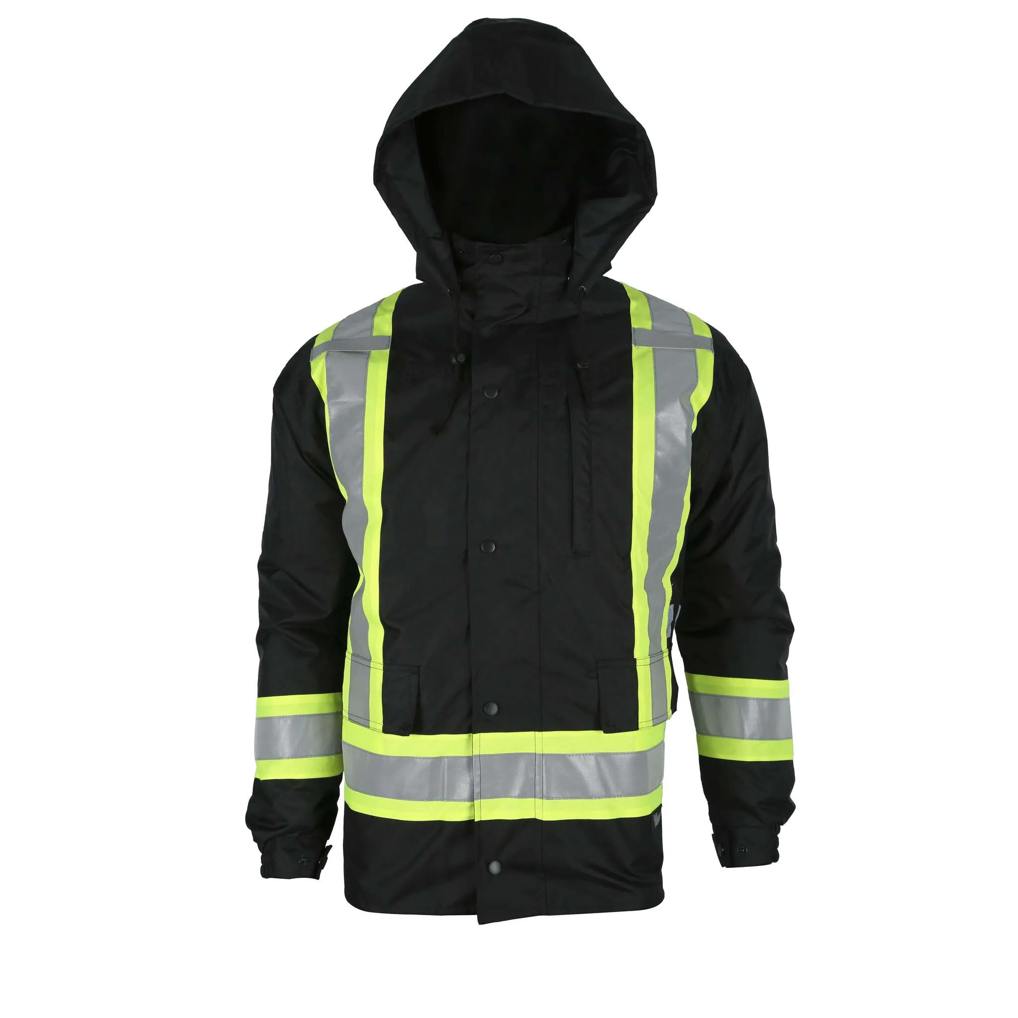 Viking Handyman® 6328J 7-in-1 Waterproof Jacket - CSA Z96-15 Class 2/3, Hi-Vis Reversible Vest, Heavy-Duty -30°C Protection | Sizes S-4XL