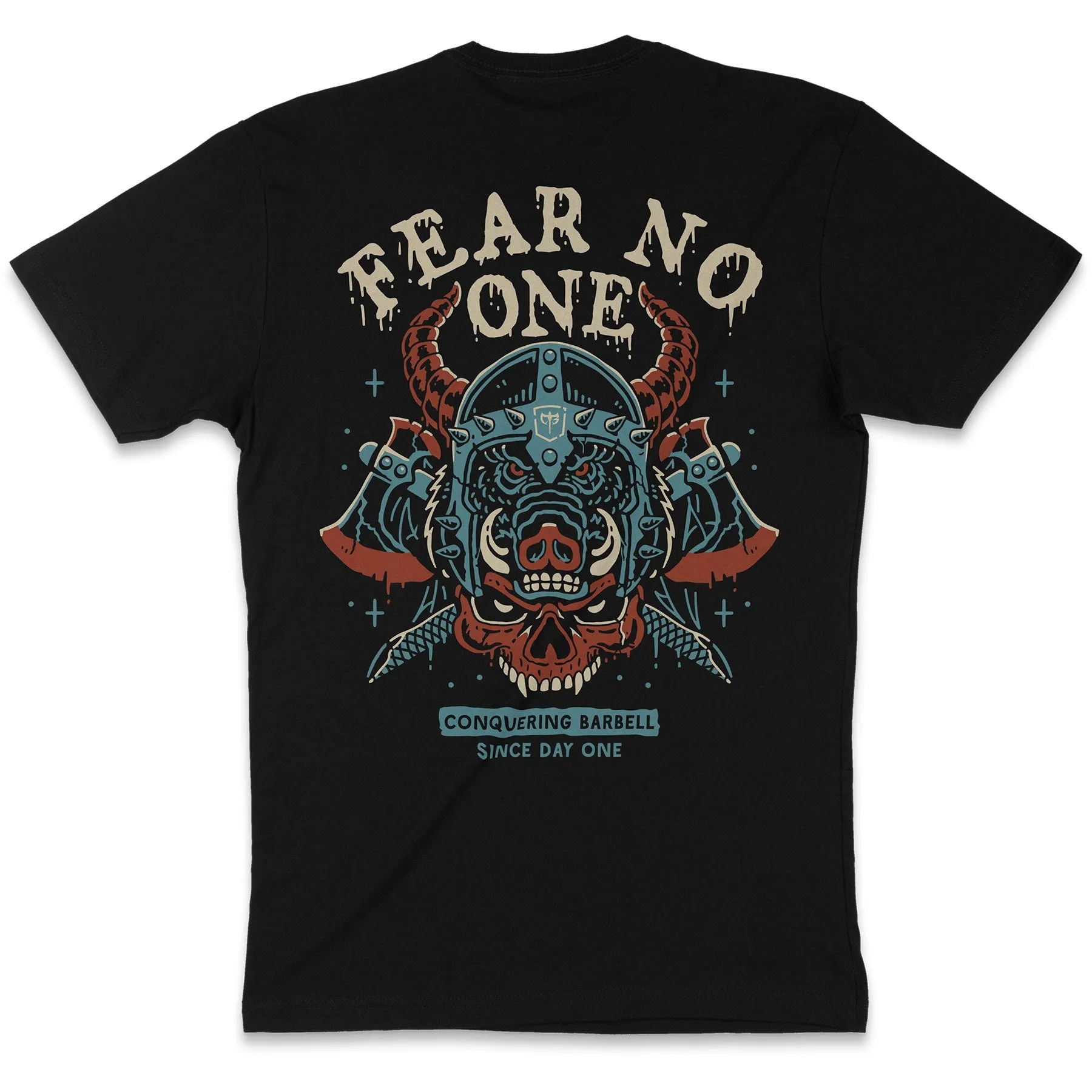 Warrior - Fear No One - Black Tee