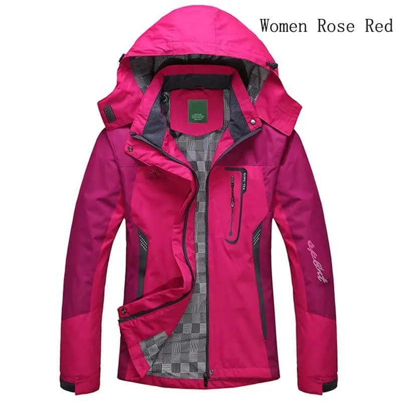 Waterproof Windbreaker Outwear Hooded Parkas Coat