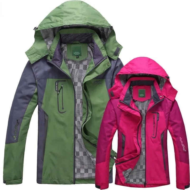 Waterproof Windbreaker Outwear Hooded Parkas Coat