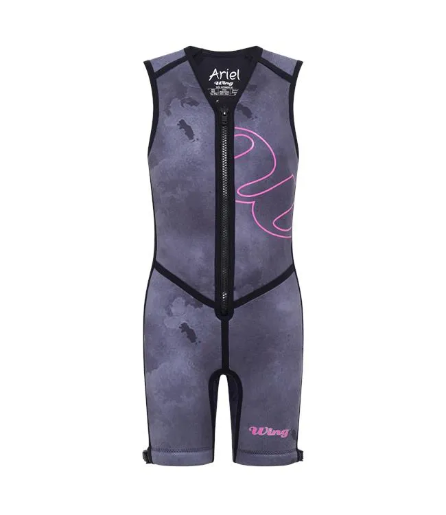 Wing Ariel Womens Buoyancy Suit (2025) - Black