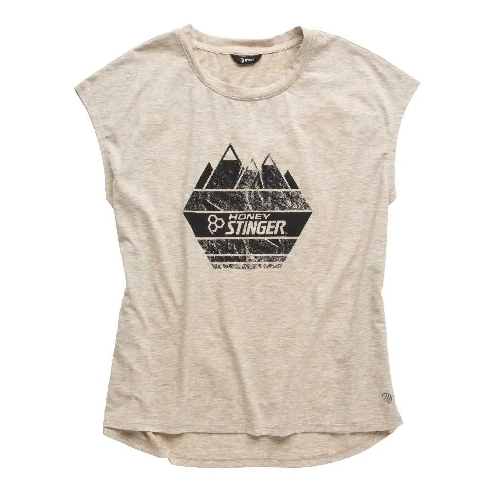 Women's Short Sleeve Shirt in Heather Oatmeal